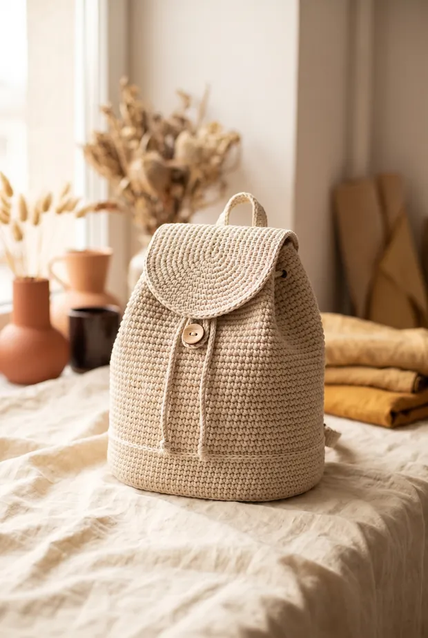 Mochila a crochet